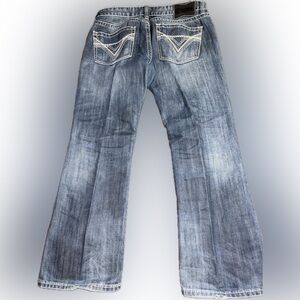 Mens ROCK & ROLL DENIM jeans size 36x32